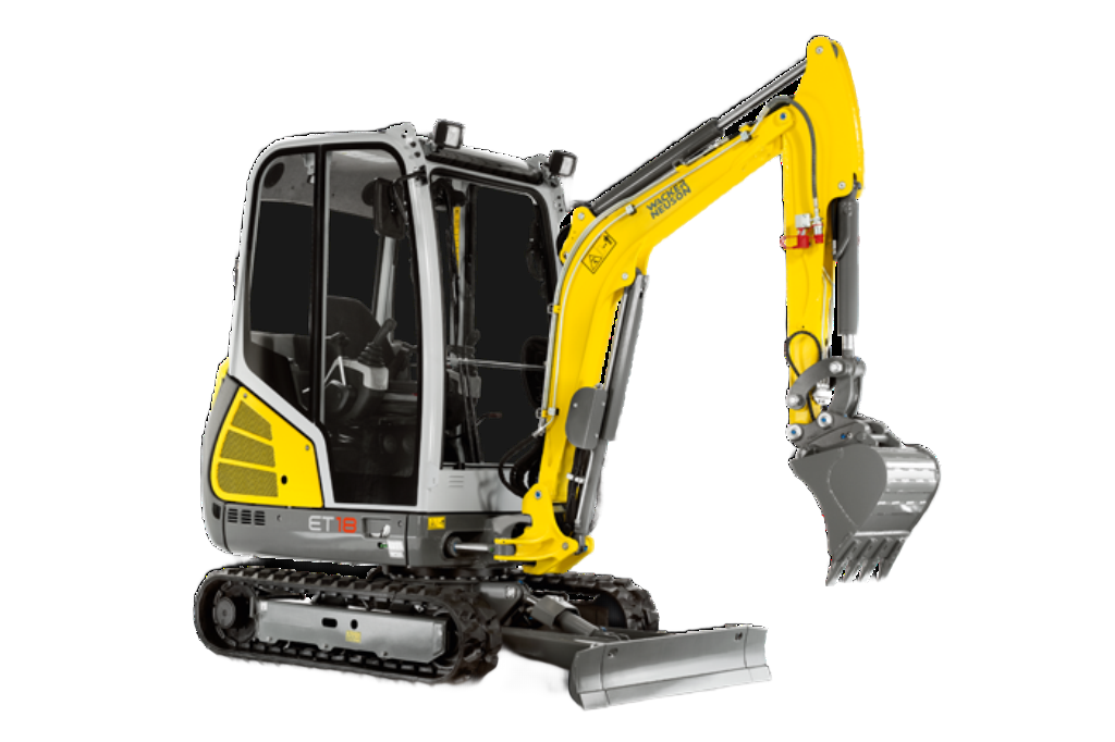 Minibagger Wacker Neuson ET18 aus dem Mietpark
